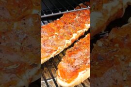 Smoked French Bread Pizza