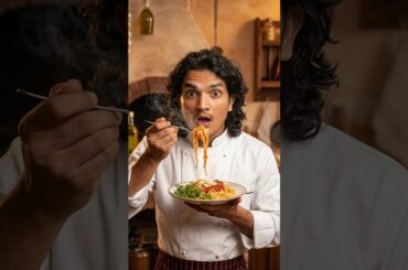 I Made Italian Pasta In Just 25rs 😳? #telugu #telugushorts #teluguvlogs #andhrapradesh