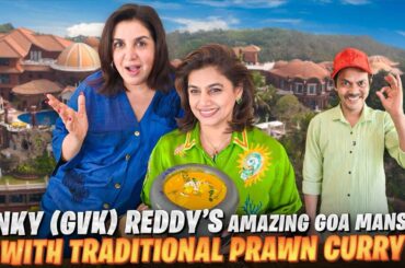 Pinky Reddy's All-In-One Fab Mansion, 10 Bedrooms, Sky Light, Caves, Amphitheatre & Dance Floor!