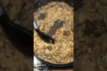 Butter makes everything taste better 😍 #risotto #mushroomrecipe