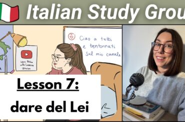 LESSON 7: POLITE FORM - Italian Study Group 🇮🇹 (in Italian with subtitles)