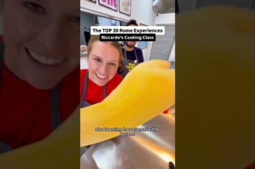 This is THE BEST cooking class in Rome!! 🍝🇮🇹 [💬Comment “CHEERS” on this reel and we’ll send you