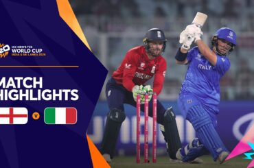 England v Italy | Match Highlights | Men's T20 World Cup 2026