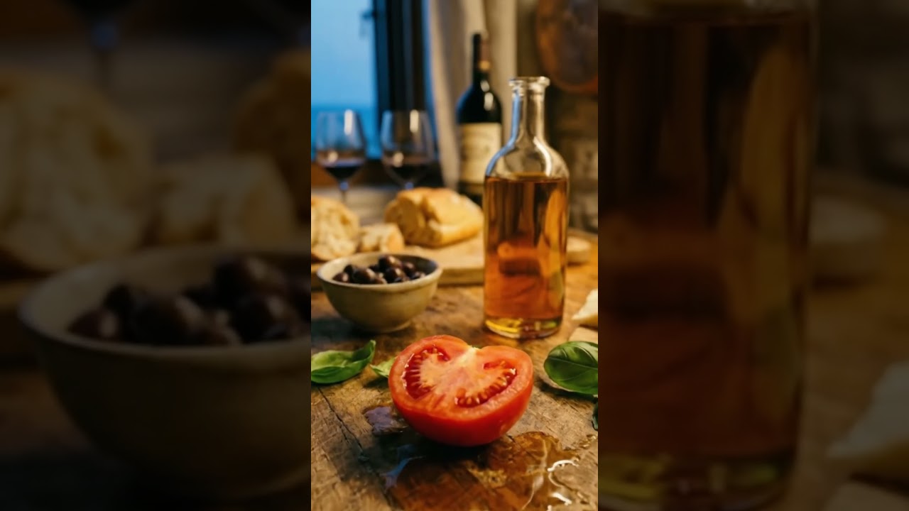 A Calm Moment in Italy 🍷 Mediterranean Vibes A Calm Moment in Italy 🍷 Mediterranean Vibes