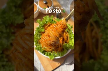 Roasted Bell-pepper Pasta #shorts #youtubeshorts #shortsfeed
