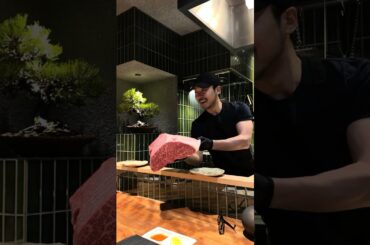 Wagyu Tartare from Omi Topside 🥩 Osaka Omakase