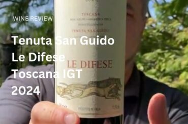Wine Review: Tenuta San Guido Le Difese Toscana IGT 2024