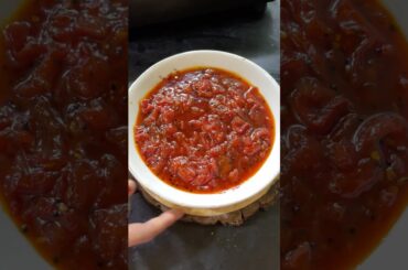 Tomato Chutney  #tomatochutny #chutny #shortsfeed #recipe #ytshorts #cooking ￼