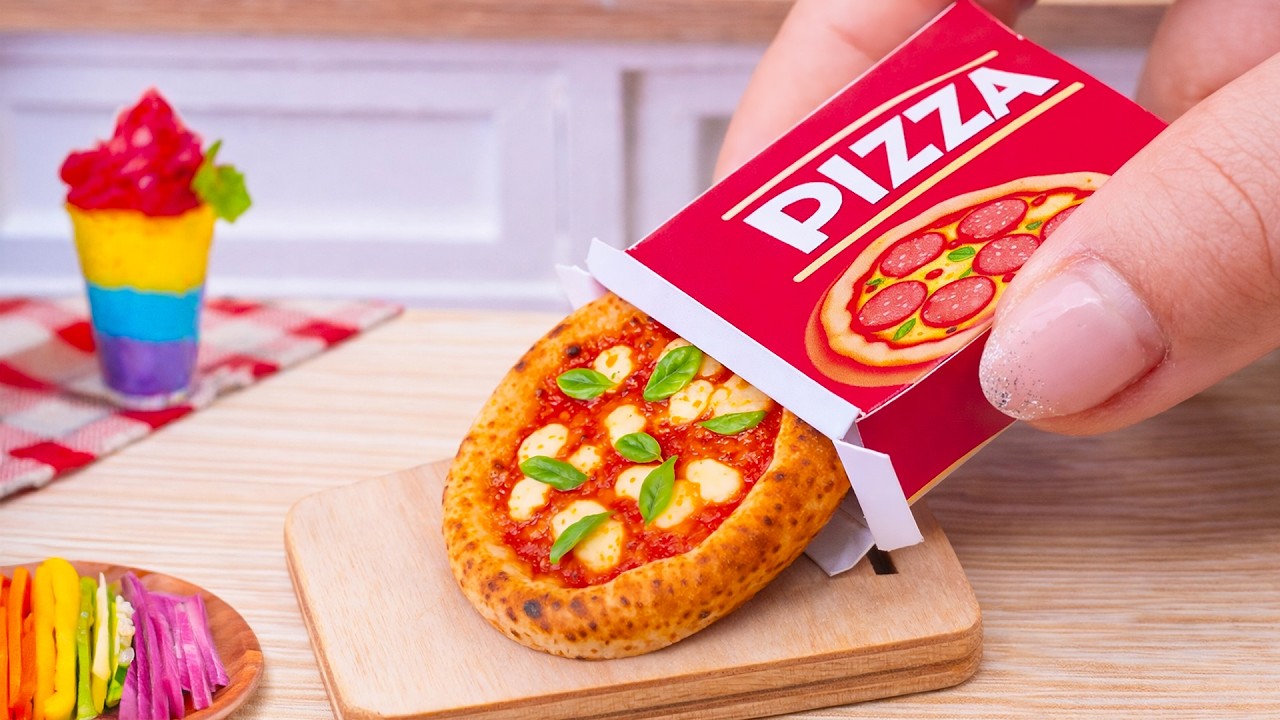 Best Miniature Pepperoni Pizza Recipe 🍕 Traditional Italian Fast Food | Play with Infinite Pizza Best Miniature Pepperoni Pizza Recipe 🍕 Traditional Italian Fast Food | Play with Infinite Pizza
