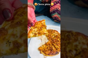 Crispy Cheese Pizza Air Fryer me 🔥 #trendingshorts #pizza #shortsfeed #streetfood #cooking #food