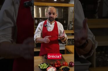🥬🥗Salada Grega🇬🇷#italy #grecia #food#saladas #dietamediterranea #receitas #chef #carnaval #horiátiki