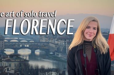 5 days ALONE in Florence...the beauty of doing nothing