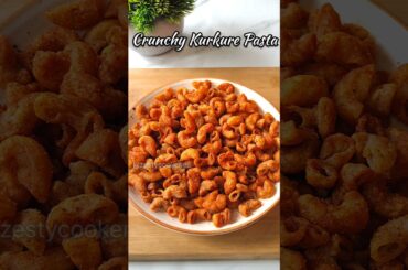 Kurkure Pasta Namkeen 😍 #shorts #recipe #pasta #snacks #viral