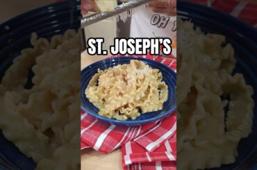 This Is the Pasta We Make for St. Joseph’s Day