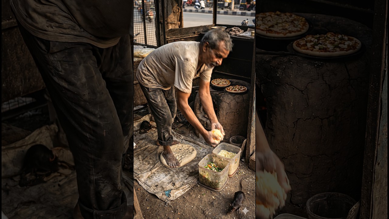 Italian Chefs are crying watching this… 😭🍕#streetfood #pizza #india #funny #memes #viral #shorts Italian Chefs are crying watching this... 😭🍕#streetfood #pizza #india #funny #memes #viral #shorts