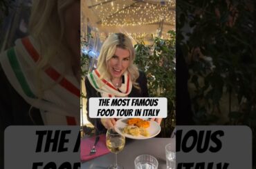 My favourite Italy food tour!