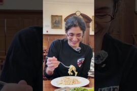 Dining at Harvard: Cacio e Pepe