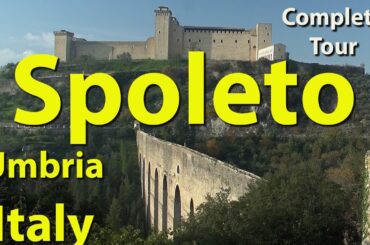 Spoleto Complete Visit, Umbria, Italy
