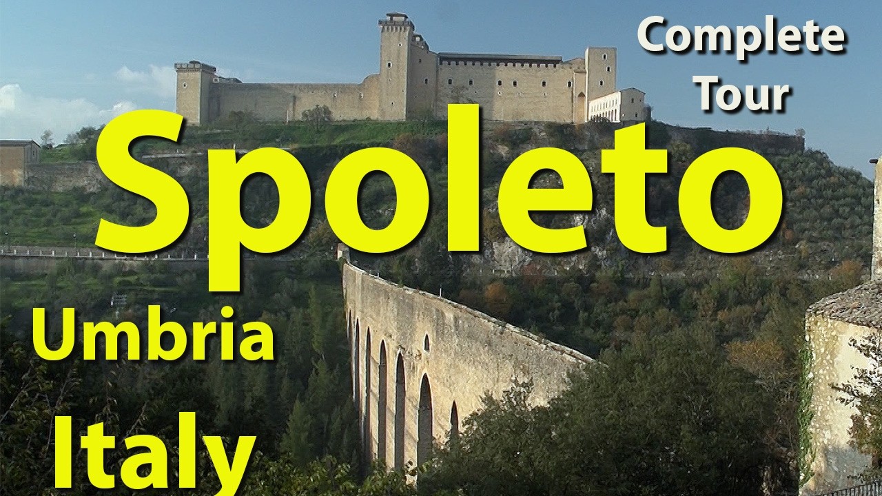 Spoleto Complete Visit, Umbria, Italy Spoleto Complete Visit, Umbria, Italy