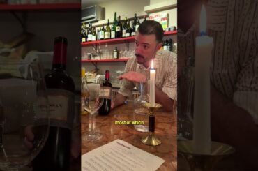 A London wine bar with no menu