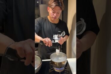 【濃厚なのに爽やか大人のパスタ】サルシッチャレモンクリームパスタ #マッチョ #料理 #cooking #元カレ #筋肉番付 #飯テロ