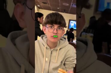 Italian Student Tries Olive Garden & Changes Mind 😲 #olivegarden #foodreaction #viral #shorts