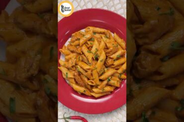 Pasta with Roasted Tomato Cream Sauce Recipe By Food Fusion