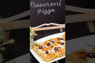 Macaroni pizza #recipe #recipes#pizza