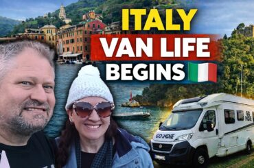 💛 Narrow Roads, Wine Farms & Portofino | Italy Van Life Adventure!