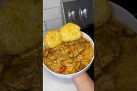 Chicken & shrimp Cajun pasta 🫶🏼 #cooking #recipe #food #easyrecipe #dinner #cookwithme