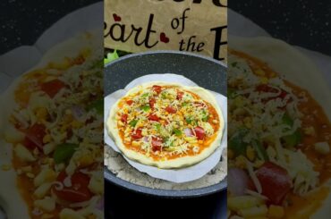 Cheesy Pizza Recipe 🍕✨ #pizza #shorts