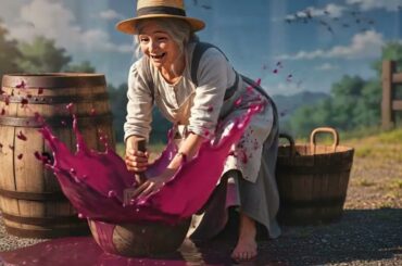 The Vineyard Where Time Sleeps | A Ghibli-Inspired Italian Wine Story