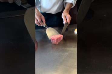 A5 Striploin Teppanyaki 🔥 Oriental Hotel Kobe