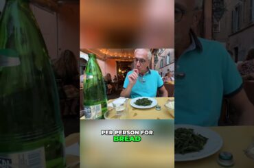 Stop Panicking About Coperto on Italian Bills #italy #traveltips #restaurants