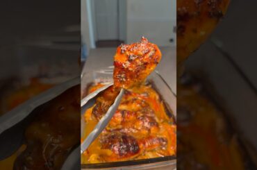 Italian Dressing Baked Chicken Drumsticks😮‍💨 #italian #baked #chicken