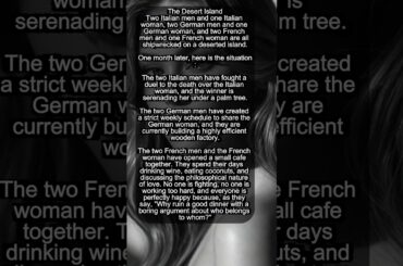 The Desert Island #shorts #jokes #humor #funny