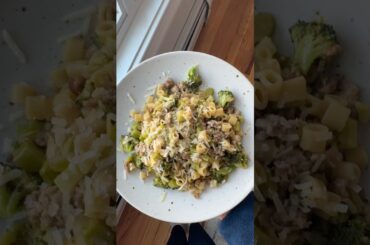 One Pot Sausage Broccoli Ditalini