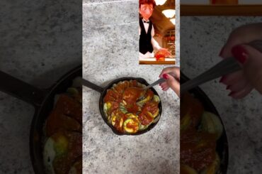 Tried my hands on Ratatouille 🐀 #ytshorts #cooking #fyp #minivlog #italianfood #baking #oven