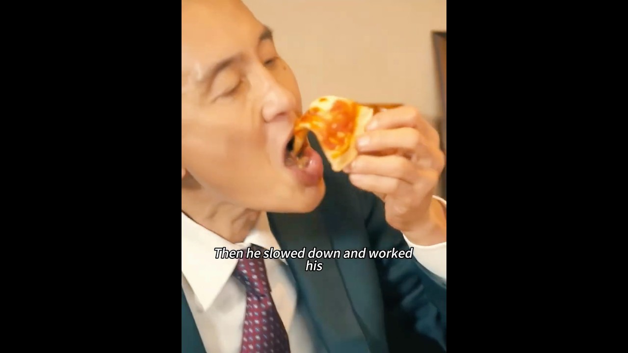 Uncle Mike tries Authentic Italian Pizza and Pasta #shorts Uncle Mike tries Authentic Italian Pizza and Pasta #shorts