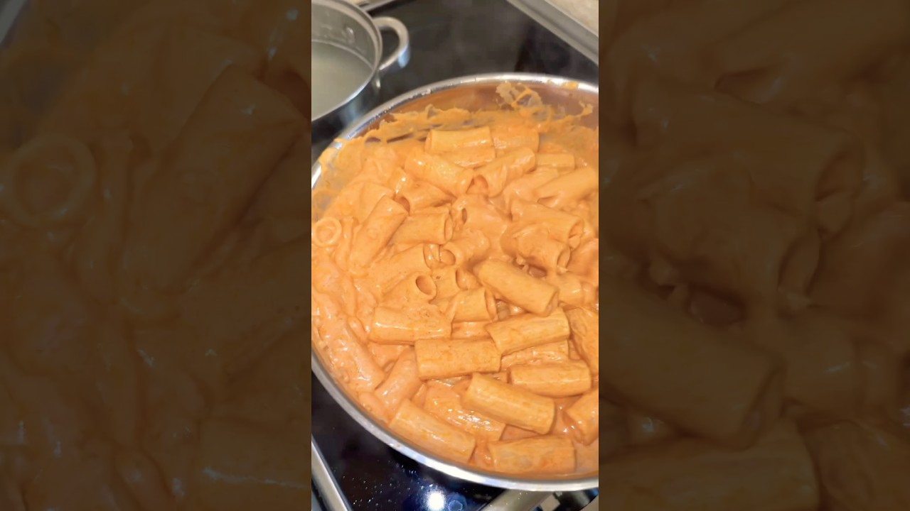 The Creamiest Pasta alla Vodka at home ✨ #shorts #recipe The Creamiest Pasta alla Vodka at home ✨ #shorts #recipe