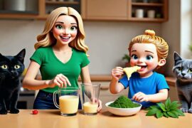 Pesto Time! 🌿 Italian Cooking for Kids  (English + Italian )