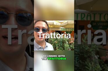 Most Tourists Miss the Best Italian Food Spots #shorts #trattoria #foodtips