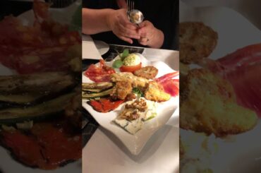 Leckere Vorspeisen beim Italiener #dinner #italyfood #foodlovers #shorts_video