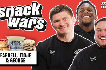 England Rugby Players Rate English & Rest of the World Food | Snack Wars
