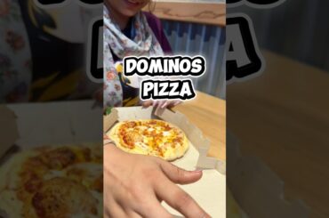 Dominos vs street pizza #foodchallenge #food #foodvlog #ytshorts #shorts #viral #foodie #comparison