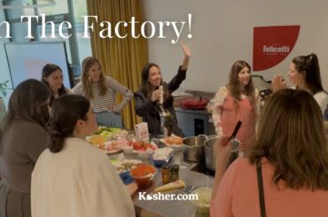 Dinner in an AUTHENTIC Italian Factory - Part 2 of the Tour!