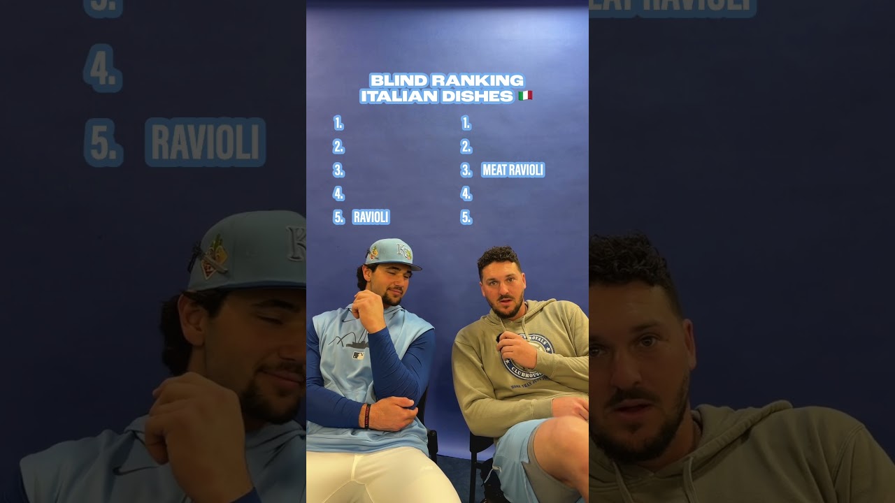 Vinnie and Jac Blind Rank Italian Dishes #WorldBaseballClassic #blindranking #italianfood #kcroyals Vinnie and Jac Blind Rank Italian Dishes #WorldBaseballClassic #blindranking #italianfood #kcroyals