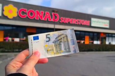 €5 Lunch Challenge in Italy 🇮🇹 Supermarket Edition