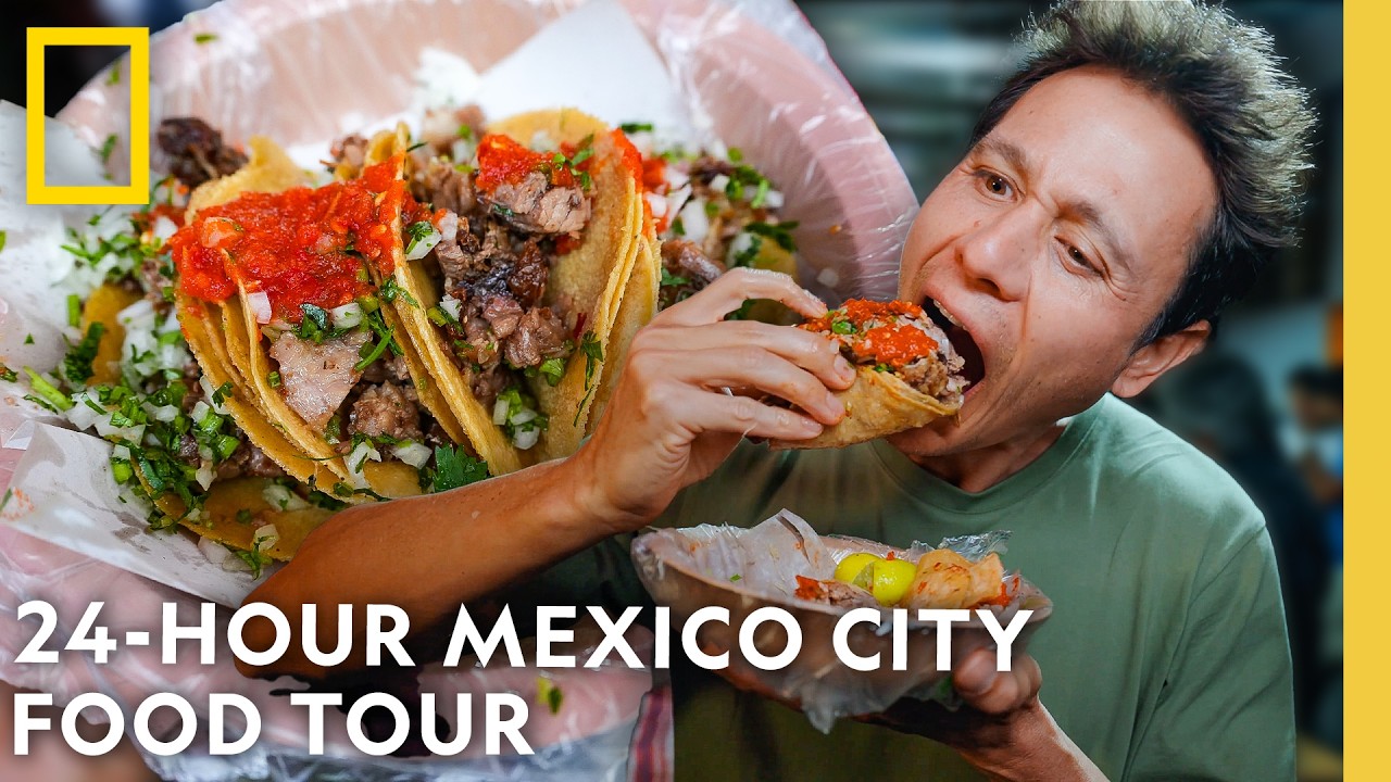 Eating Huarache, Tacos, & More in Mexico City! | Epic Food Journeys with Mark Wiens | Nat Geo Eating Huarache, Tacos, & More in Mexico City! | Epic Food Journeys with Mark Wiens | Nat Geo