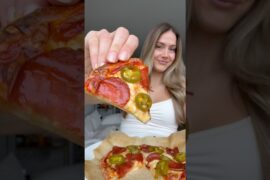 Single serve hot honey pepperoni pizza 🍕